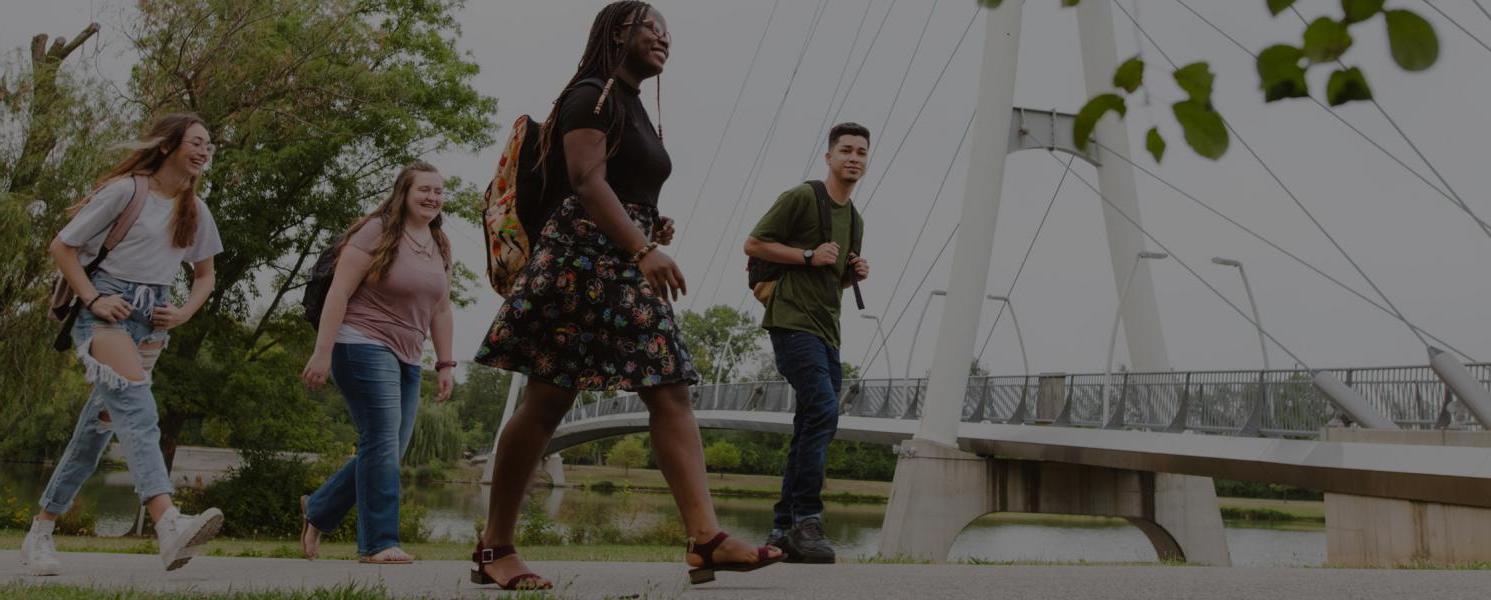 Students Walking